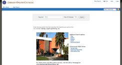 Desktop Screenshot of ecclib.elcamino.edu