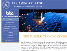 Tablet Screenshot of businessassist.elcamino.edu